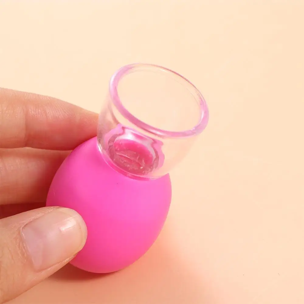 Lift Cupping Cup Gezichtsmassage Cup Willekeurige kleur Huid Lifting Vacuüm Cup PVC Gezicht Massager Home Beauty