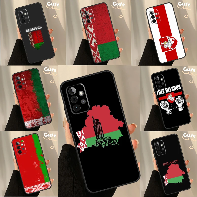 Republic Belarus National Flag Case For Samsung Galaxy A14 A24 A34 A54 A12 A22 A32 A52 A72 A51 A71 A13 A33 A53 A73 Coque