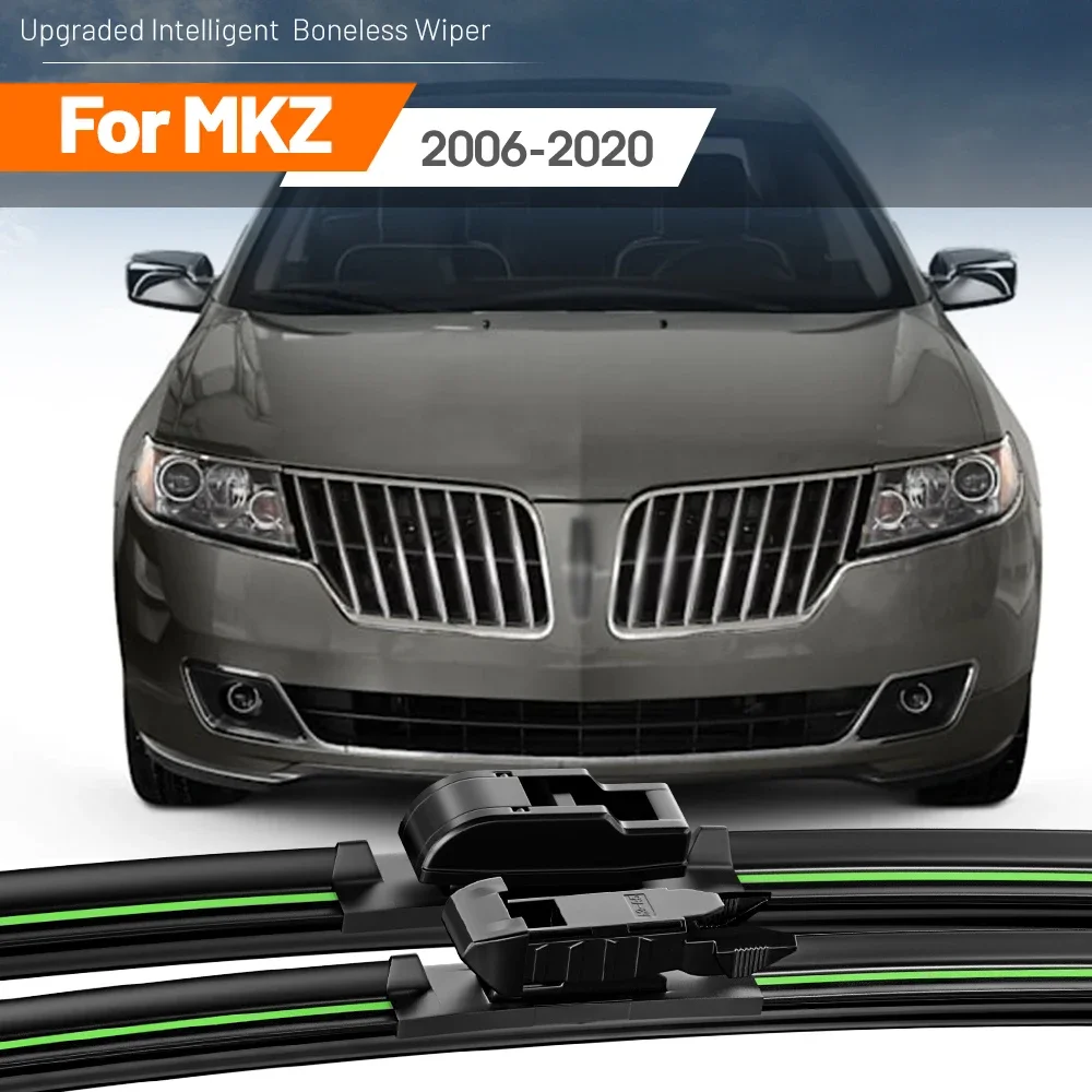 

2x For Lincoln MKZ 2006-2020 Front Windshield Wiper Blades 2007 2009 2012 2013 2014 2015 2016 2017 Windscreen Window Accessories