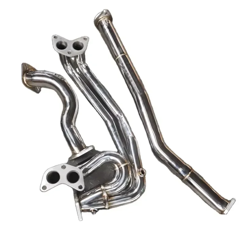 JTLD Polished Unequal Length Design 304 Stainless Steel Exhaust Manifold for TOYOTA GT86 Header for SUBARU BRZ Front Pipe S
