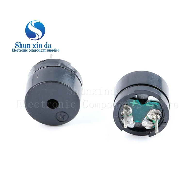 

10PCS/Lot 12085 Universal passive buzzer electromagnetic impedance 12*8.5MM 16ohms AC / 2KHz 3V 5V 12V Universal 16R