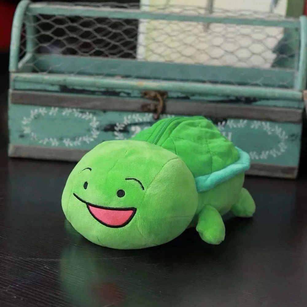 Storage Bag Turtle Plush Pencil Case Plush Doll Makeup Organizer Little Turtle Pen Bag Large Capacity Animal