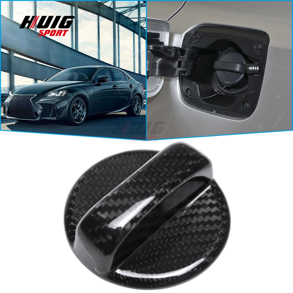 

Real Carbon Car Fuel Tank Gas Filler Cover For Lexus IS300 350 500 F Sport 2021 2022 2023 2024 Exterior Accessories