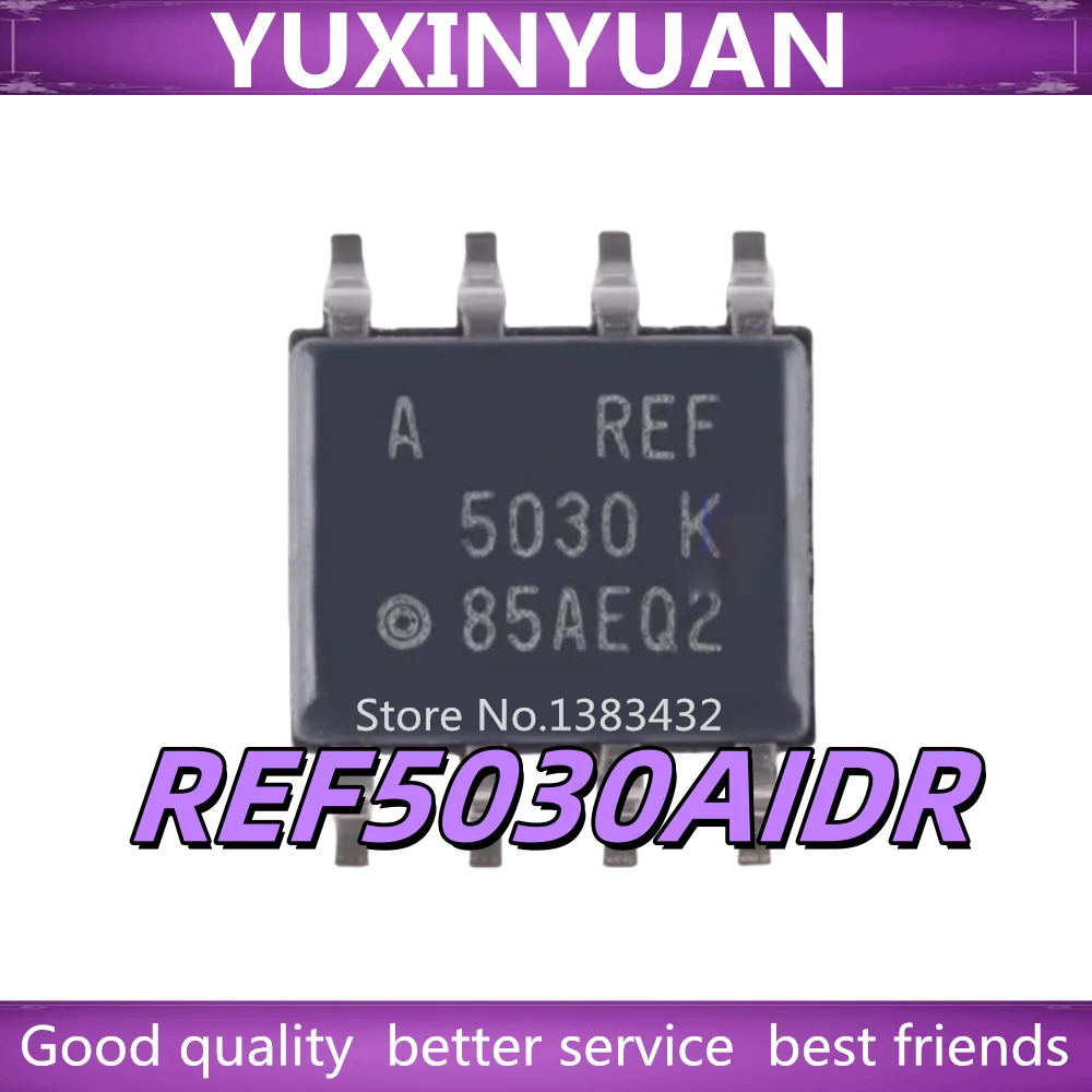 5PCS New Original Patch REF5030AIDR REF5020 REF5010 REF5040 REF5045 SOP-8 3.0V Precision Series Voltage Reference Chip In Stock