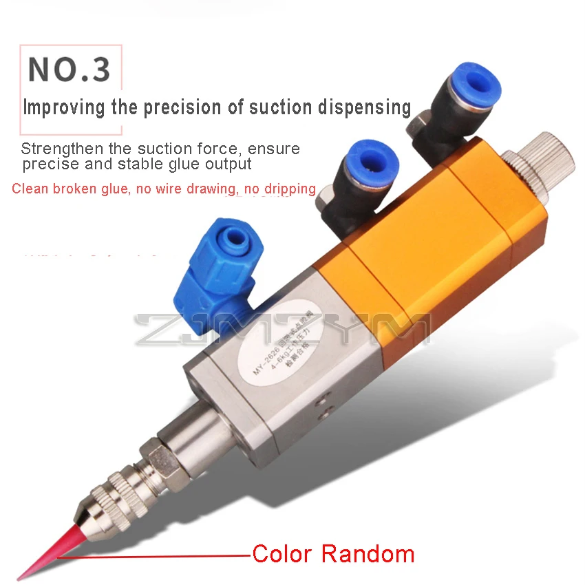 ใหม่MY-2626ดูดกลับประเภทวาล์วจ่ายจ่ายอุปกรณ์วาล์วป้องกันน้ำหยดปรับจูนวาล์ว4-7Kgf/cm 0.01มิลลิลิตร