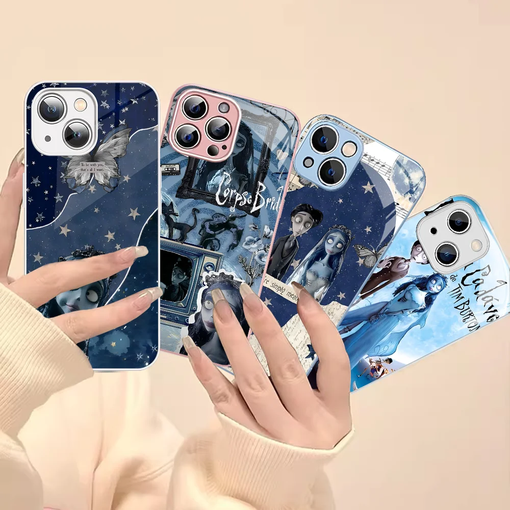 The Movie C-Corpse B-Bride Phone Case Tempered Glass For iphone 14 13 12 11 Pro Mini XS MAX 14Plus X XS XR Fundas