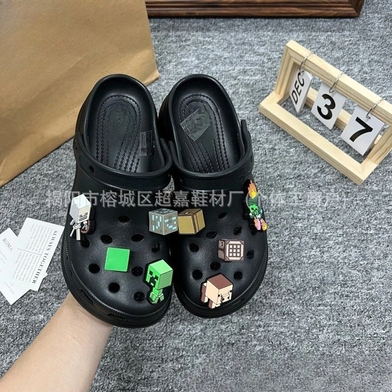 8Pcs Game Series DIY Shoe Charms For Clogs Bubble Slides Sandals Garden Removable Shoe Decorations Accessories Christmas Gifts