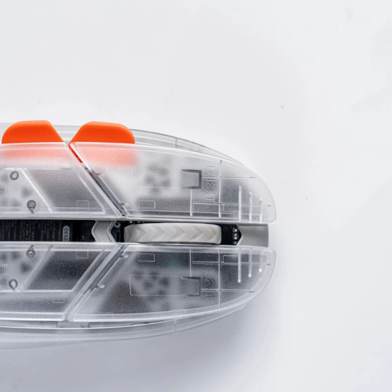 HYPACE Falcon Tri‑Mode Gaming Mouse PAW3950 Sensor Lightweight Hollow Transparent Shell Wireless Bluetooth Wired For games