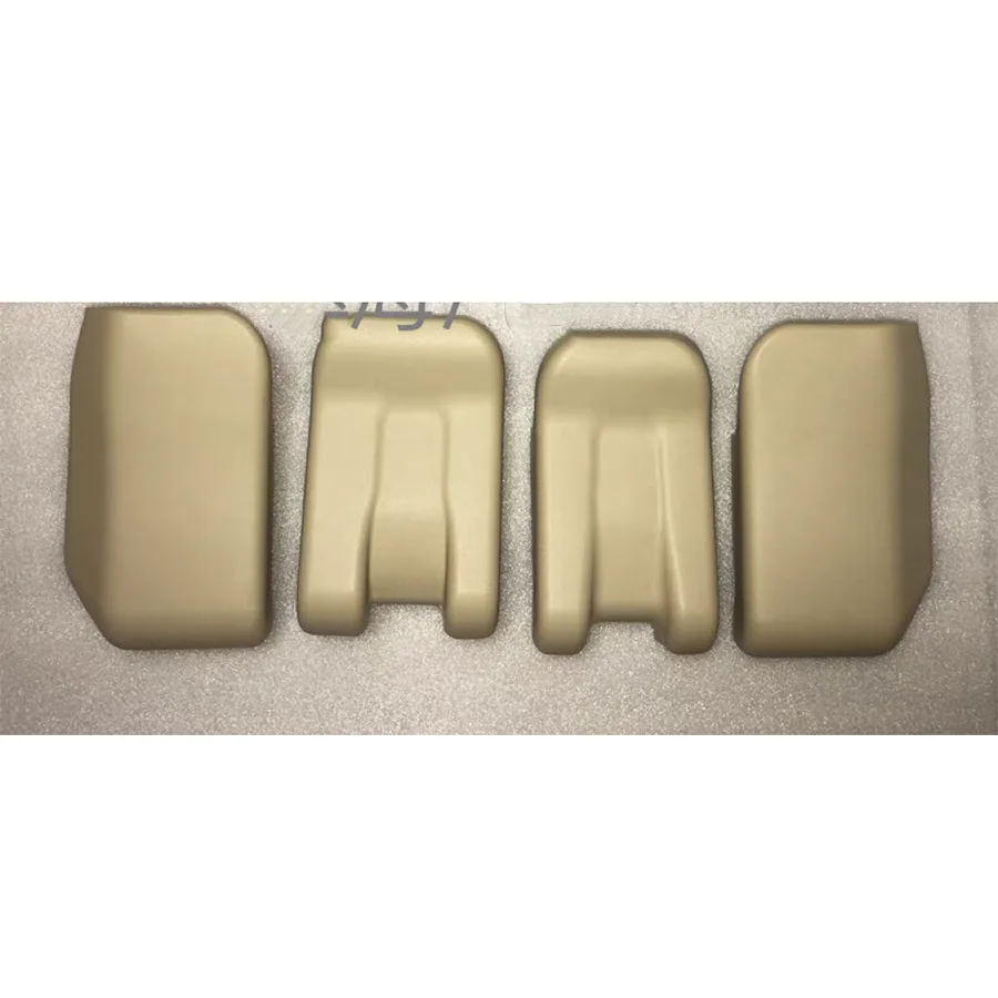 

Wooeight 1Pc Beige Rear Seat Cushion Hinge Striker Shell Cover Fit For Toyota Land Cruiser 2015.9-2017.8 Second Row Bracket Trim