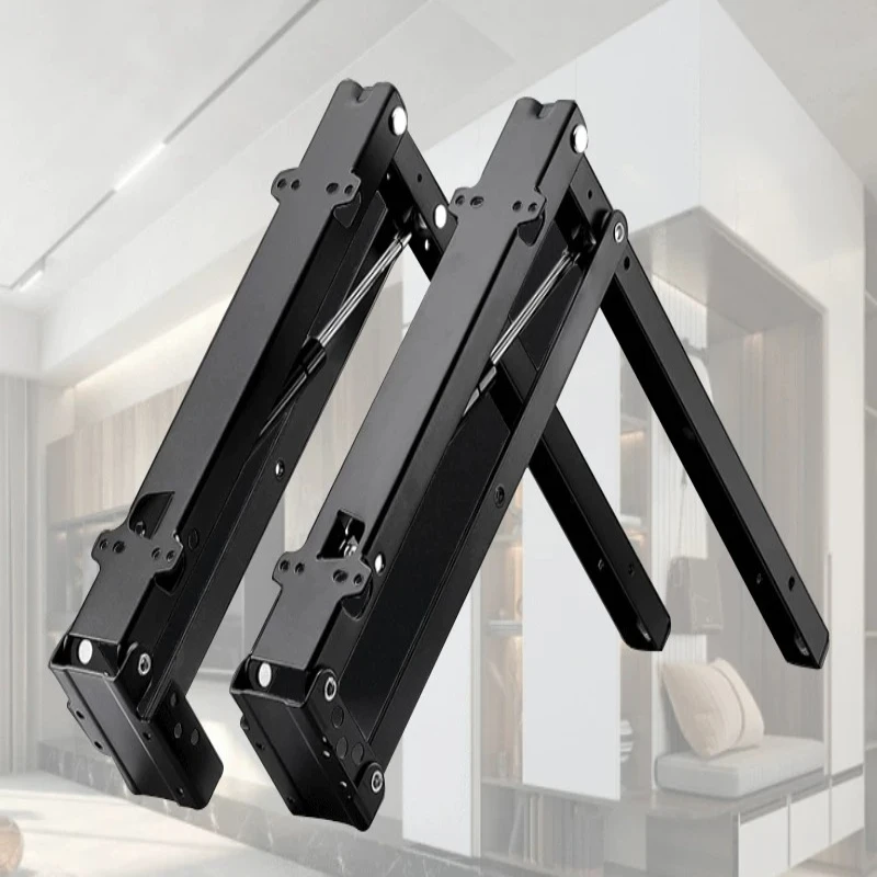 Folding Shoe Bench Hardware Wall Mounted Hidden Seat Bracket Retractable Stool Support 300 Jin Capacity for Entryway