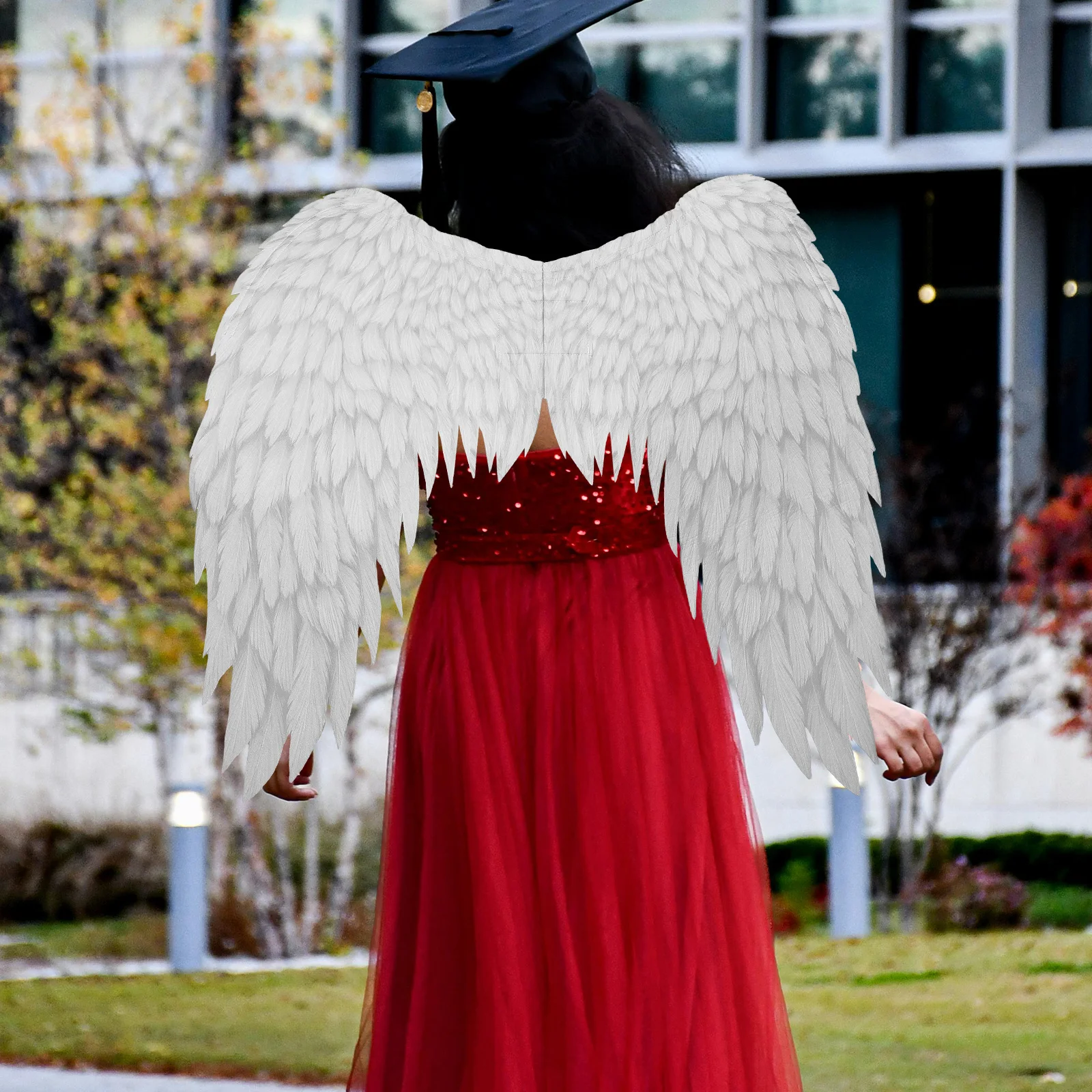 

Для детей и женщин легкий костюм на Хэллоуин реквизит складной дизайн вечерние крылья аксессуар для косплея