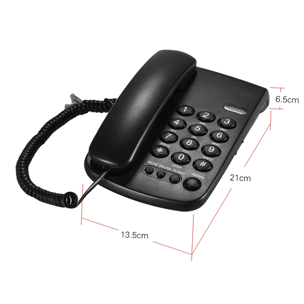 Tragbares schnurgebundenes Telefon, Telefonpause, Wahlwiederholung, Blitzgerät, Stummschaltung, mechanisches Schloss, an der Wand montierbare Basis, Mobilteil für Home Call Center