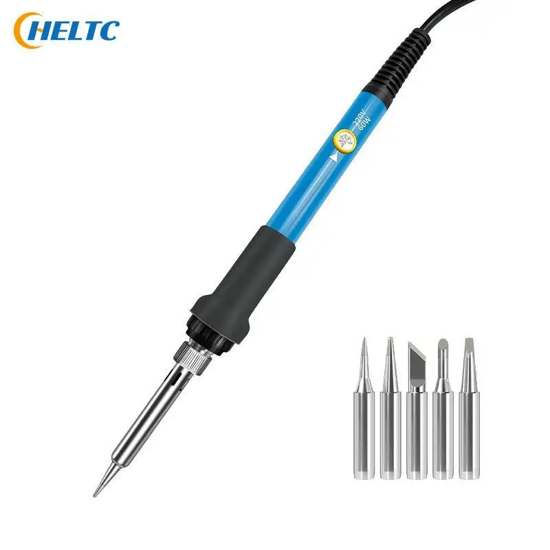 1Set 220V 60W Soldering Iron Kit Adjustable Temperature 15 In 1 Tool Set With Soldering Iron EU Plug AU UK US