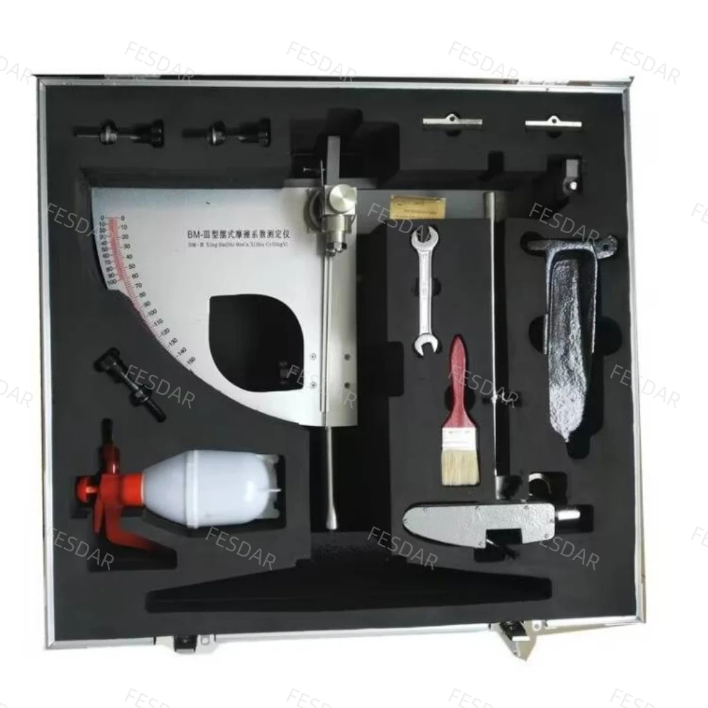 

Hot Sale Warranty 1 Year Portable British Pendulum Tester Friction Tester Pendulum Skid Tester
