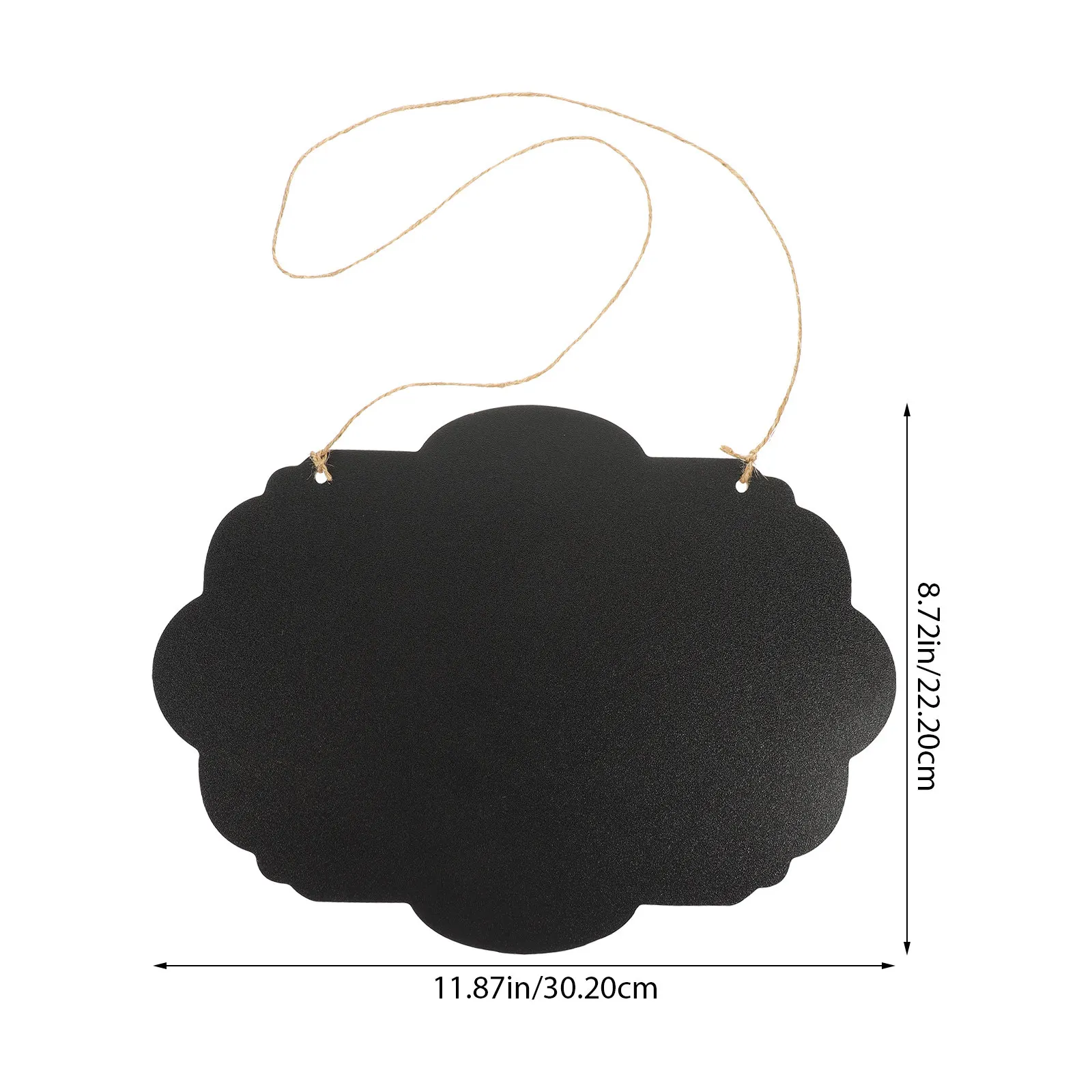 A3 Double-Sided Outdoor Chalkboard Notice Board – Wall-Mounted Memo Blackboard for Office, Cafe, School