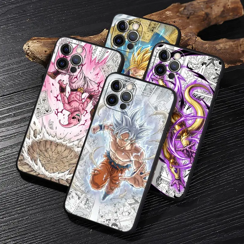 

Anime Dragons Balls Manga Funda For iphone 17 Case For iPhone 16 15 11 12 13 Mini 17 Pro Max 16 Plus 17E 16E Air Case Soft Cover