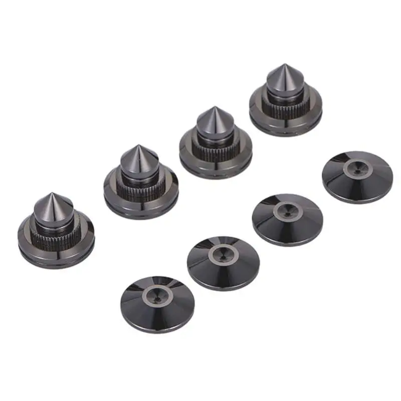 652F 4pcs Anti Vibrations Feet for Speakers Subwoofer Stand Feet Speaker Foot Pad Reduce Distortion Enhances Sound Projection