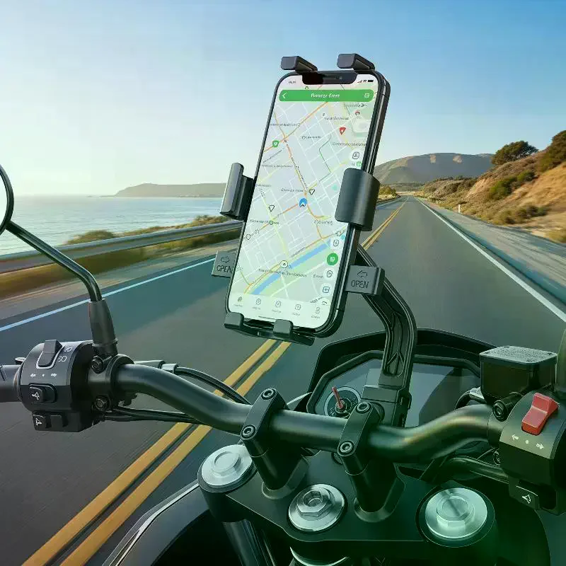 Mobile Bracket Motorcycle Bicycle Mobile Phone Holder Cycling Mountain Handlebar Mount Fixed Bracket