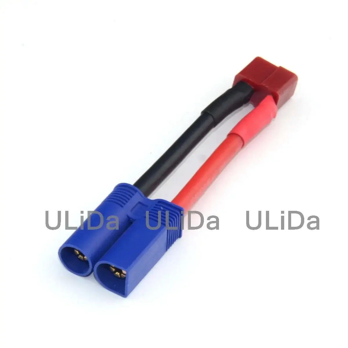 T-Plug (Deans Style) Female to EC5 Male Style Connector Adapter /w 5CM 12AWG Wire Cable for Mini Multirotor Quadcopter