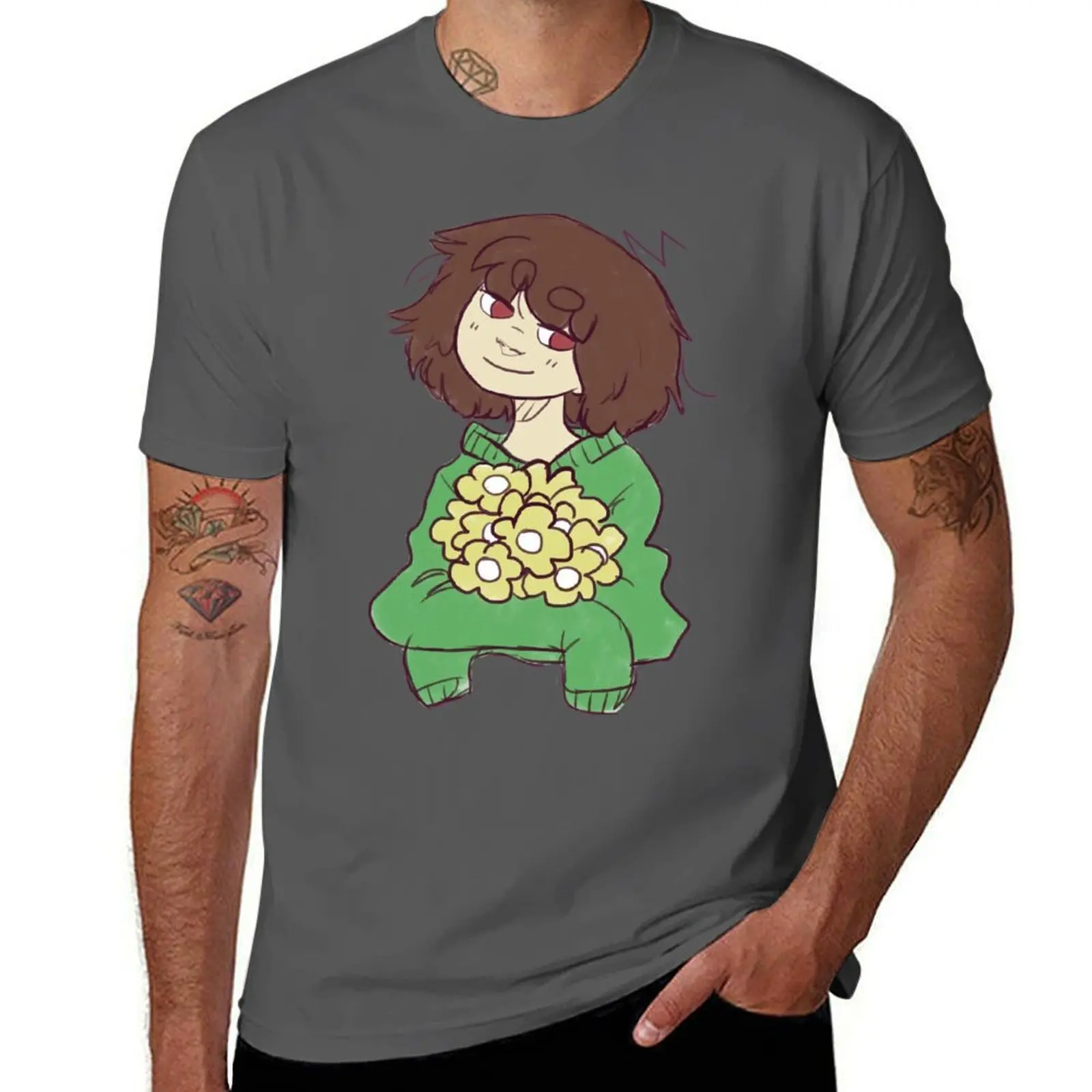 

chara dreemurr T-Shirt Stain Resistant Casual Tee