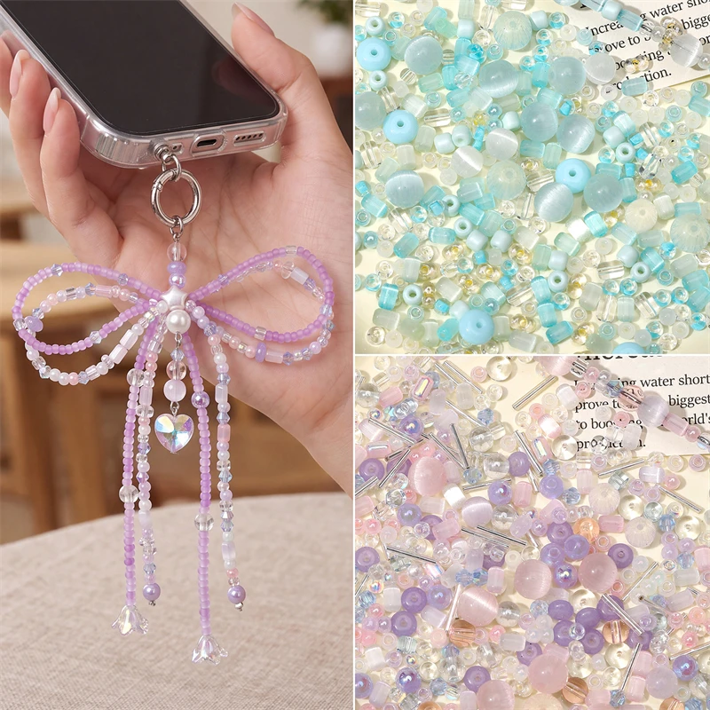 10g/lot 3-13mm High-Quality Mixed Style Seed Beads Small Colorful Glass Loose Beads For Making Necklace Bracelet Accessories