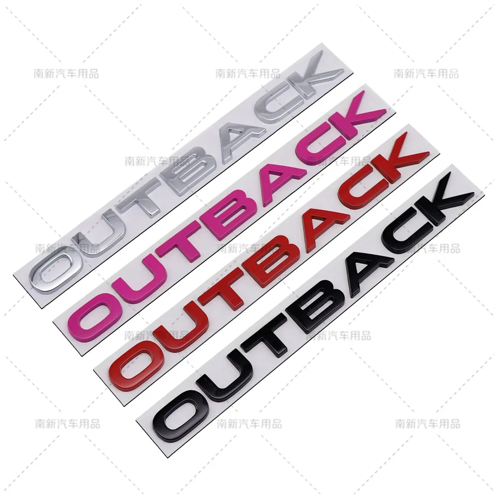 

Suitable for Subaru OUTBACK modified trunk metal badge car sticker emblem