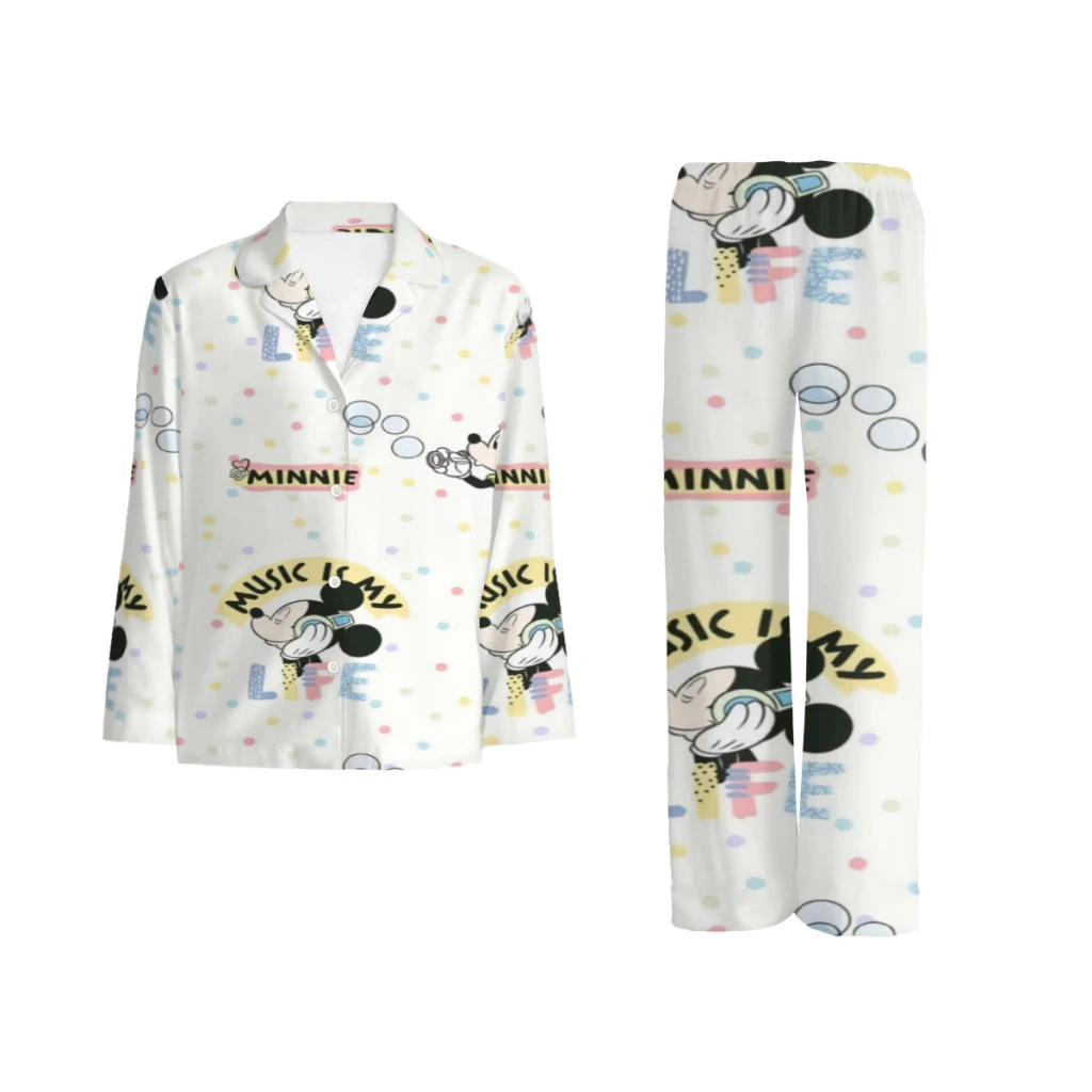 

Disney Mickey Mouse Printed Pajamas Men or Women | Cute Pajama Sets | Elegant Lounge Wear for Women | Soft Clothing