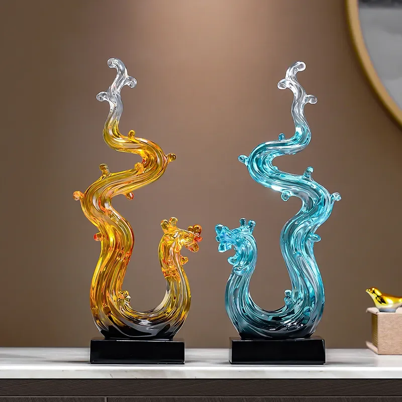 for Fengshengshui Ornament Light Luxury High End Entryway Porch Landscaping Home Living Room TV Cabinet Decoration Advanced