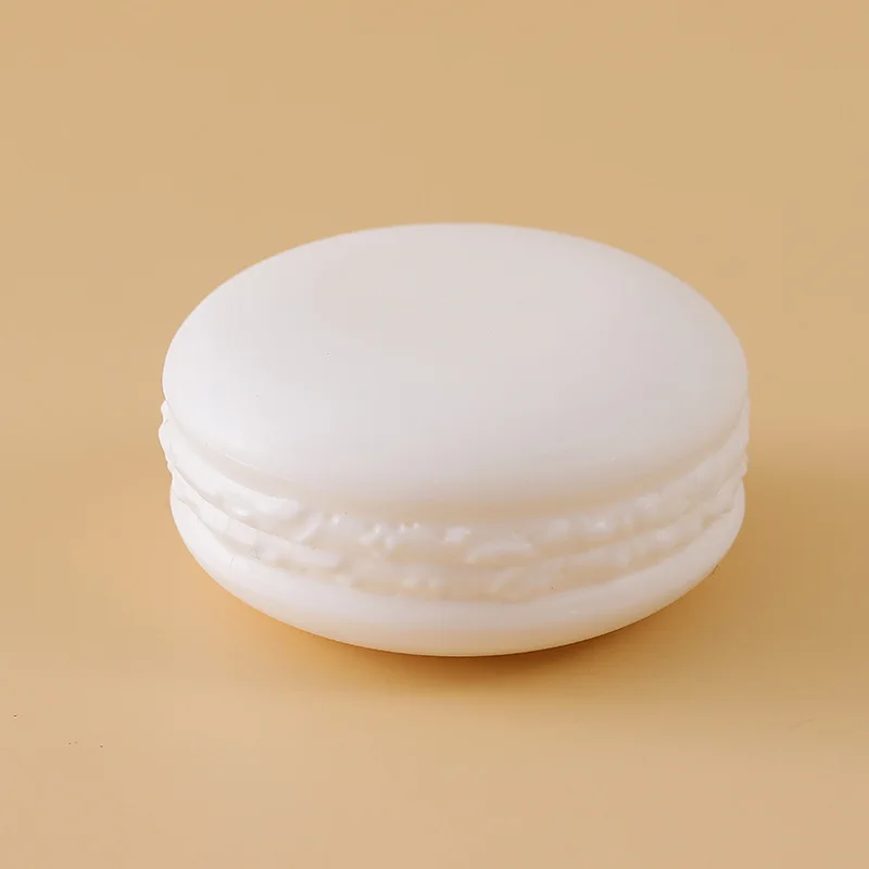 1Pcs 10ML Silicone Travel Portable Lotion Cream Box Bottle Cosmetic Foundation Empty Macaron Jar Storage Box Makeup Organizer