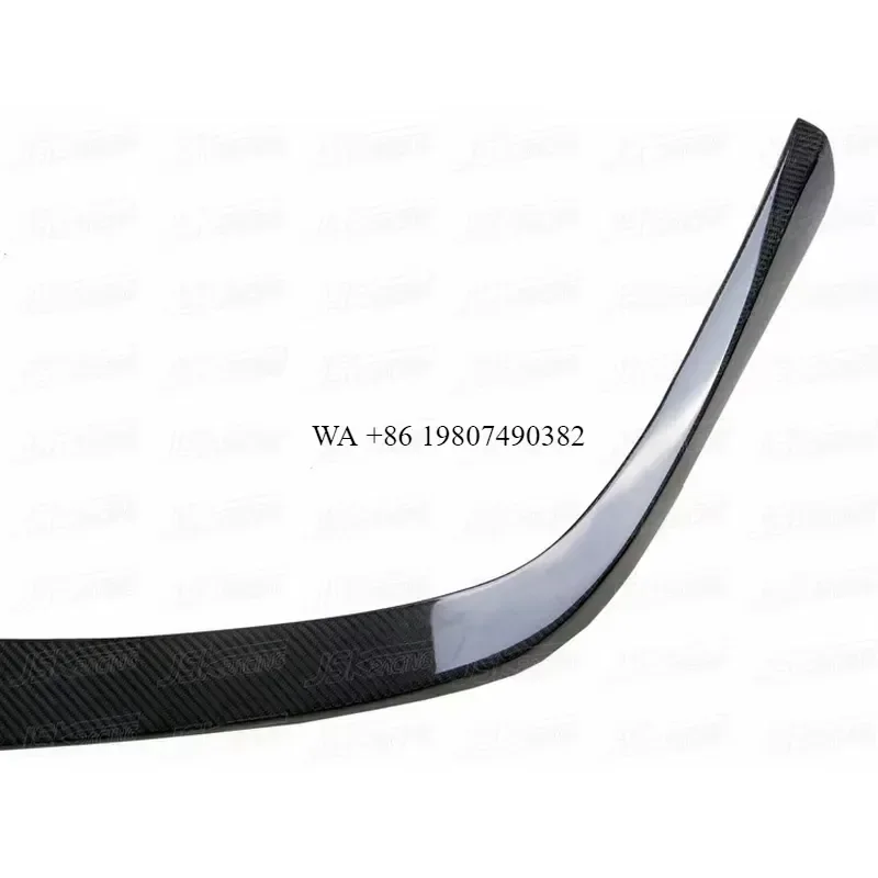 Wmwmnu Carbon Fiber Front Lip for 2011-2013 F458 Italia Spider Jsk Style Bumper Splitter Body Kit Auto Accessories