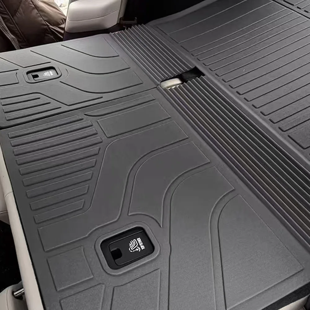 All-In-One Full Surround TPE Trunk Mat For Xiaomi YU7 2025 2026 Custom Fit Waterproof Rear Cargo Liner Car Accessories