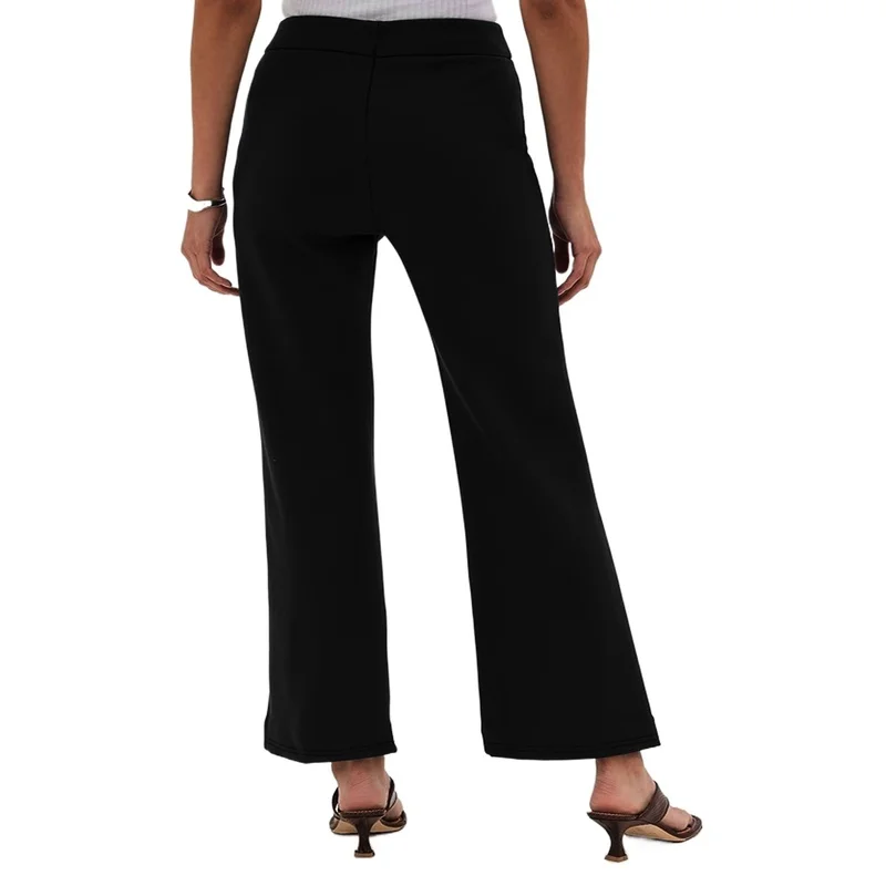 

Офисные брюки 2026 года больших размеров, прямого кроя, с обычной талией, облегающие