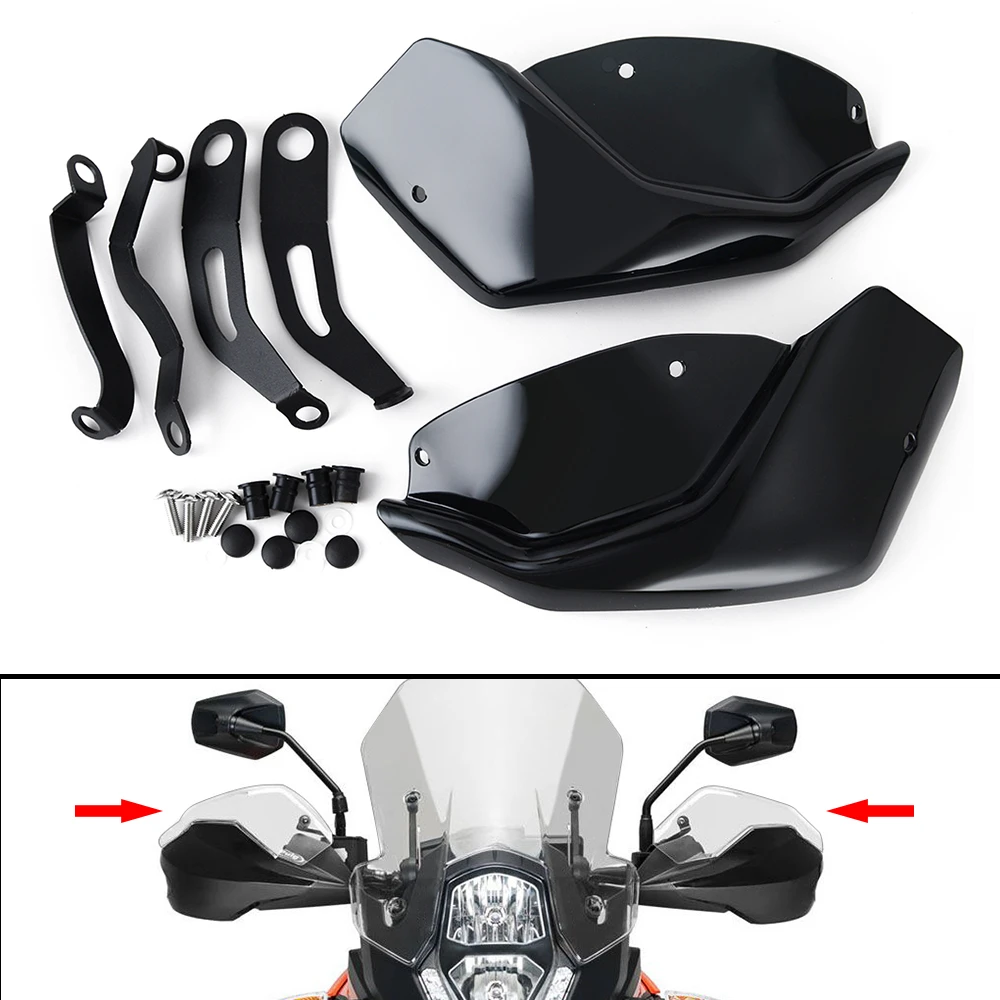 

Защита рук лобовое стекло для KTM 790 Adventure ADV Duke 790 Duke 2019 2020 2021 руль Handguard Handguard аксессуары для протектора