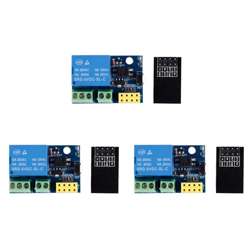 3X ESP8266 ESP-01S 5V Wifi Relay Module Things Smart Home Remote Control Switch For Arduino Phone APP WIFI Module