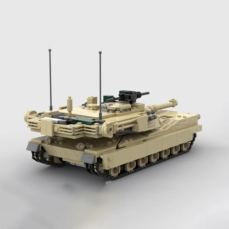 1170 قطعة MOC أبرامز نظام نموذج اللبنات البناء هدايا عيد الميلاد فكرة إبداعية اللعب التعليم الطوب الاطفال عيد ميلاد #4