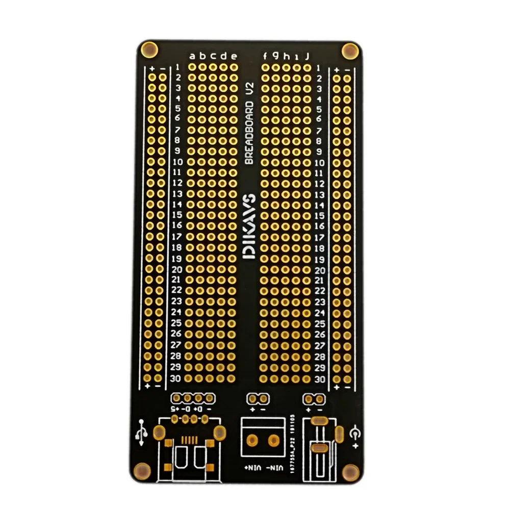 High Quality Gold Plating Solder-able Breadboard Prototype Pcb Prototype Board for Arduino