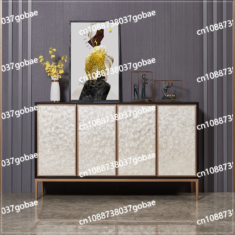 ZK light luxury shoe cabinet entry foyer storage partition entrance shell cabinet dining side door decorative cabinet