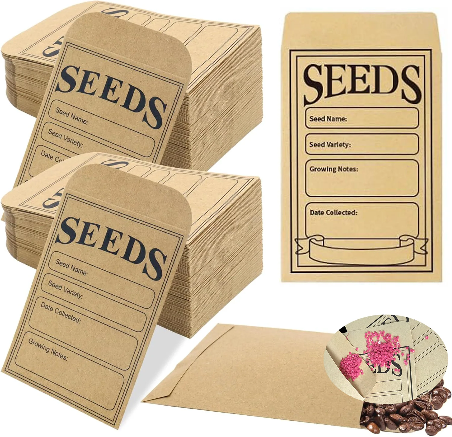 5/10/20 pcs Paper Storage Bag for Writing Diamond Painting Labels Storage Container Accessories and Tools (5/10/20 Sheets) ﻿