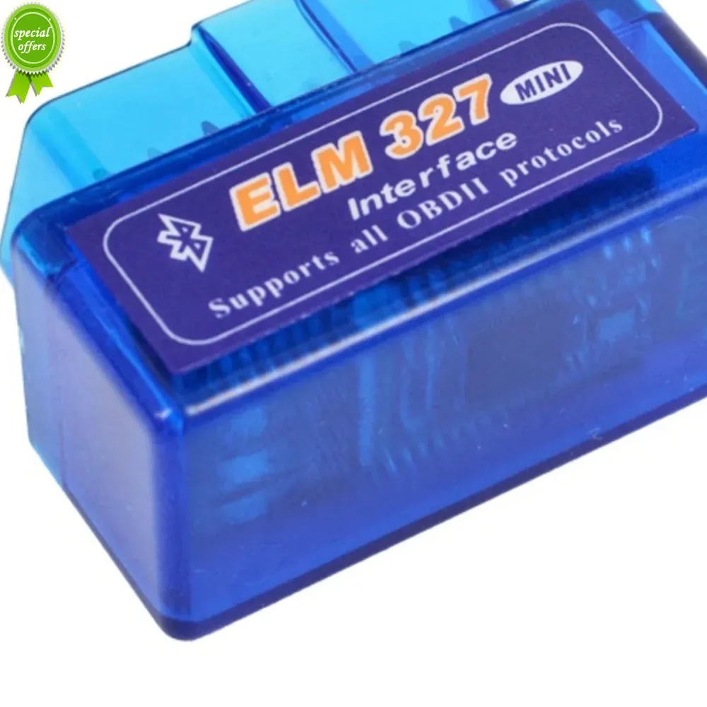 

OBD Mini ELM327 Bluetooth OBD2 V2.1 V1.5 Auto Scanner OBDII 2 Car ELM 327 Tester Diagnostic Tool For Most Cars 1992-2021