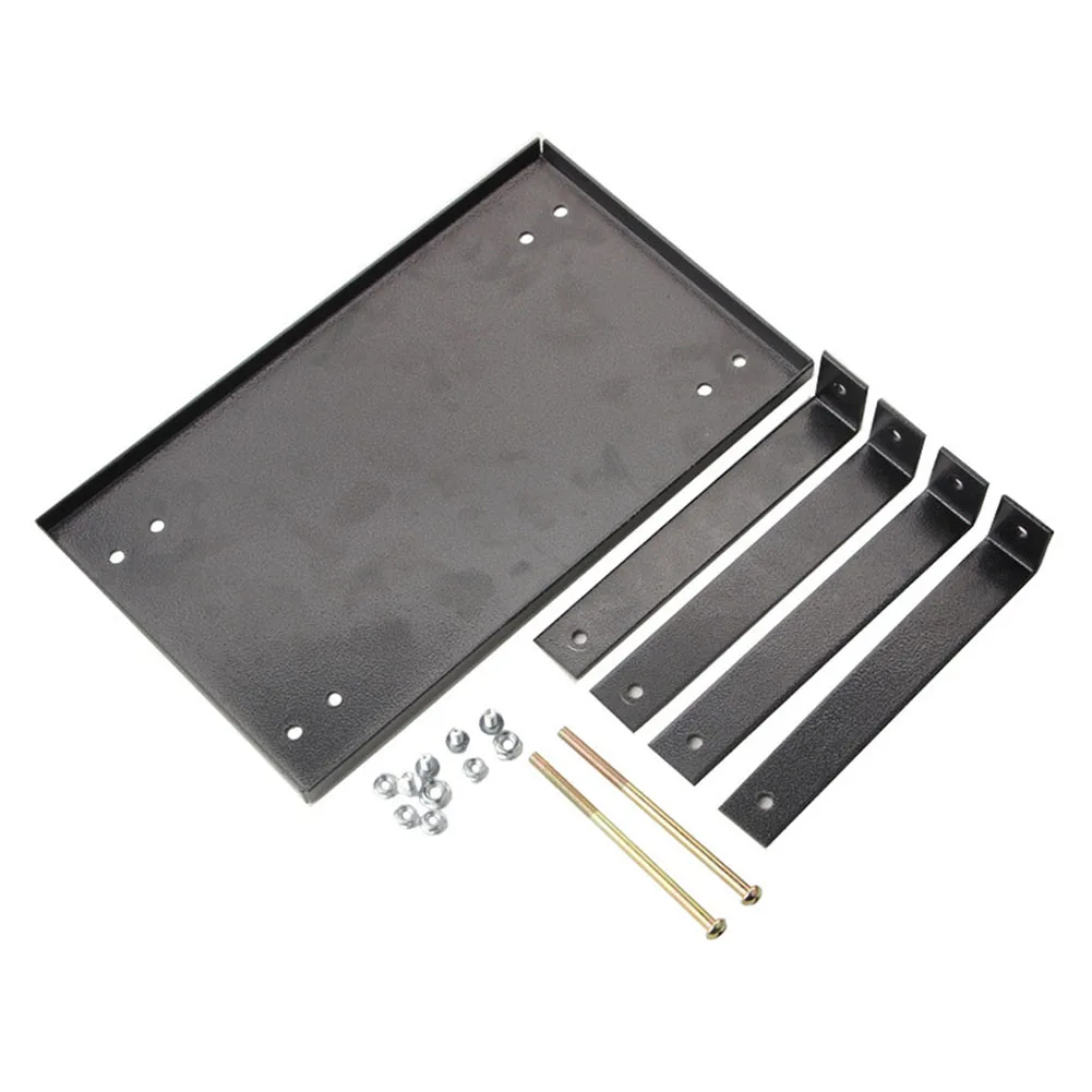 1pc Electric Planer Flip Support Metal Fixing Rack Carpentry Planer Rack Woodworking Planer Support Flip Planer Stand Bracket