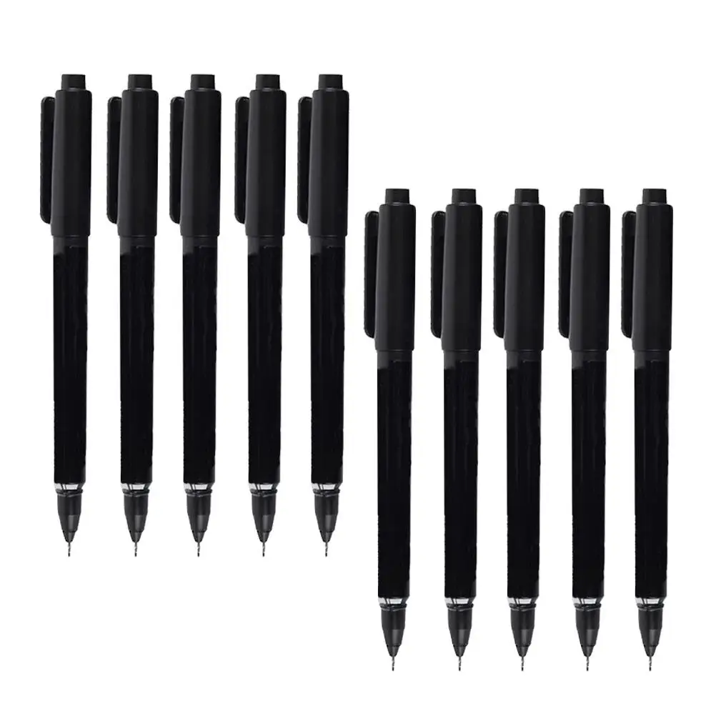 10 Pcs/lot Painting Pen Skin Piercing Dual-tip Tattooing Accessories Marker Oil Ink Pencile