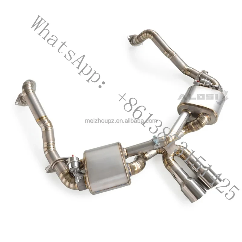 

Выхлопная система Catback стабильного качества для Cayman GTS Boxster GTS 3,4 2012-2017, легкая выхлопная система с