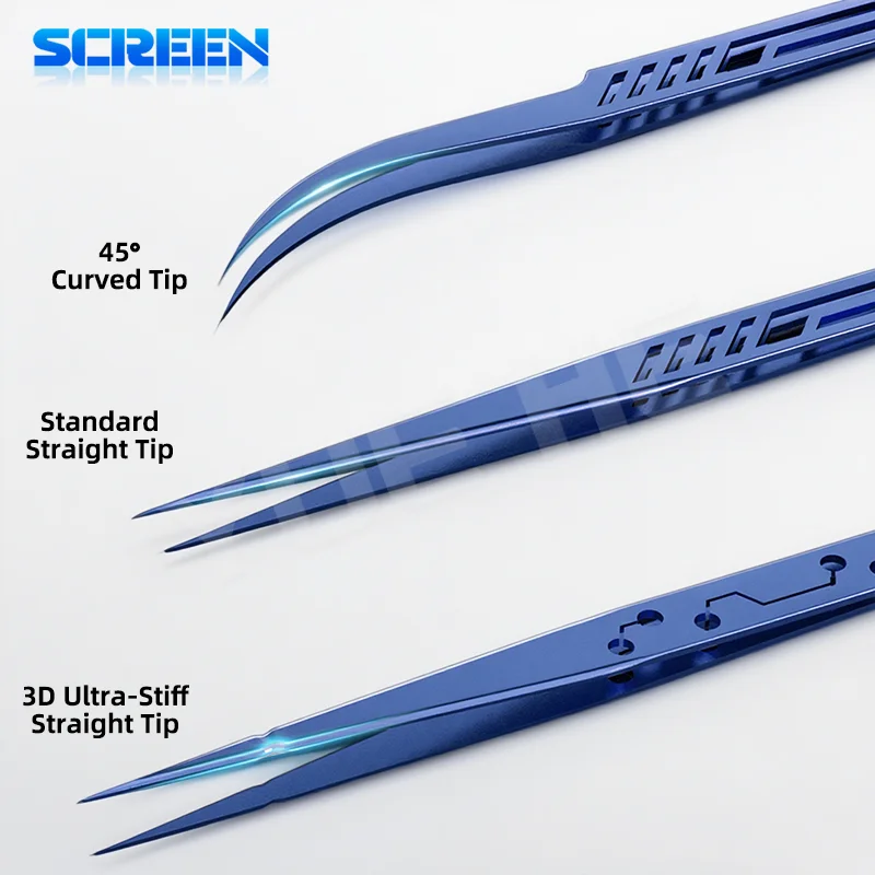 صلابة عالية الأكسدة المقاومة المضادة للمغناطيسية ميكانيكي سبائك التيتانيوم الملقط أدوات صيانة الهواتف المحمولة لقط #2