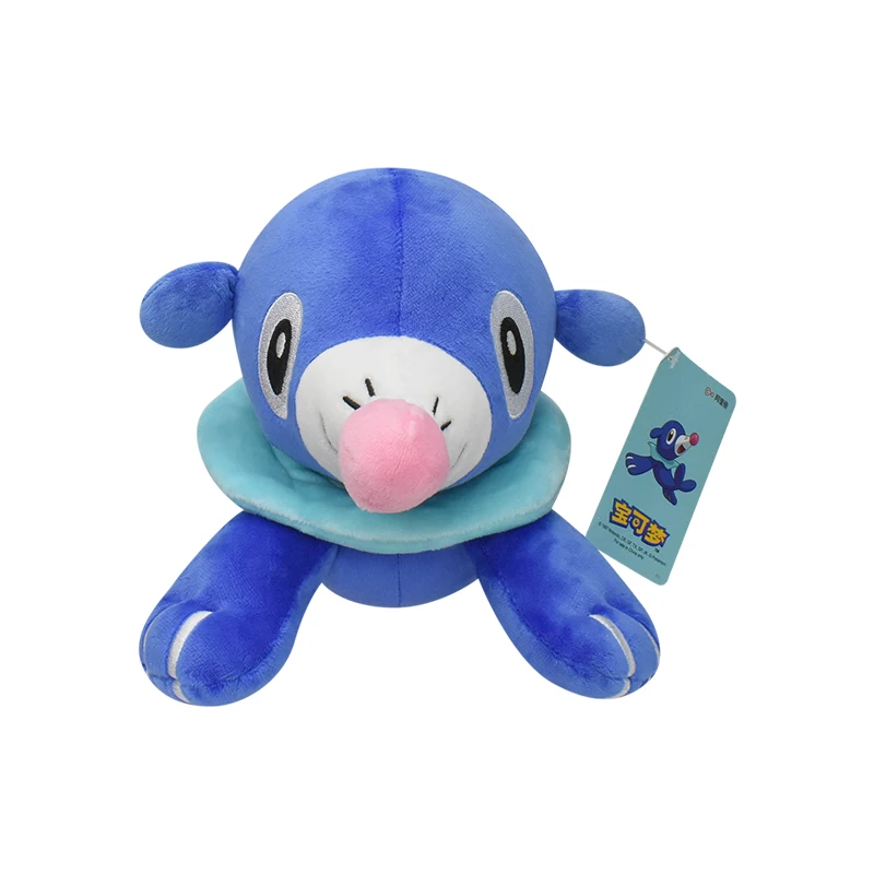 Originale Popplio Pokemon giocattoli di peluche bambole di pezza bambole carine di cartone animato Kawaii compleanno regalo di Natale per bambini collezione di amici