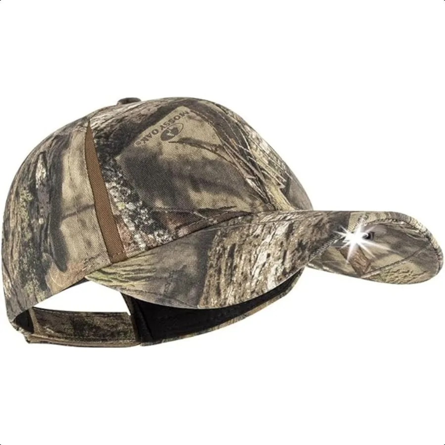 

LED Hat Light POWERCAP Baseball Cap with Light Built in LED Cap Visor Light with Bright Headlight and IPX4 Rating
