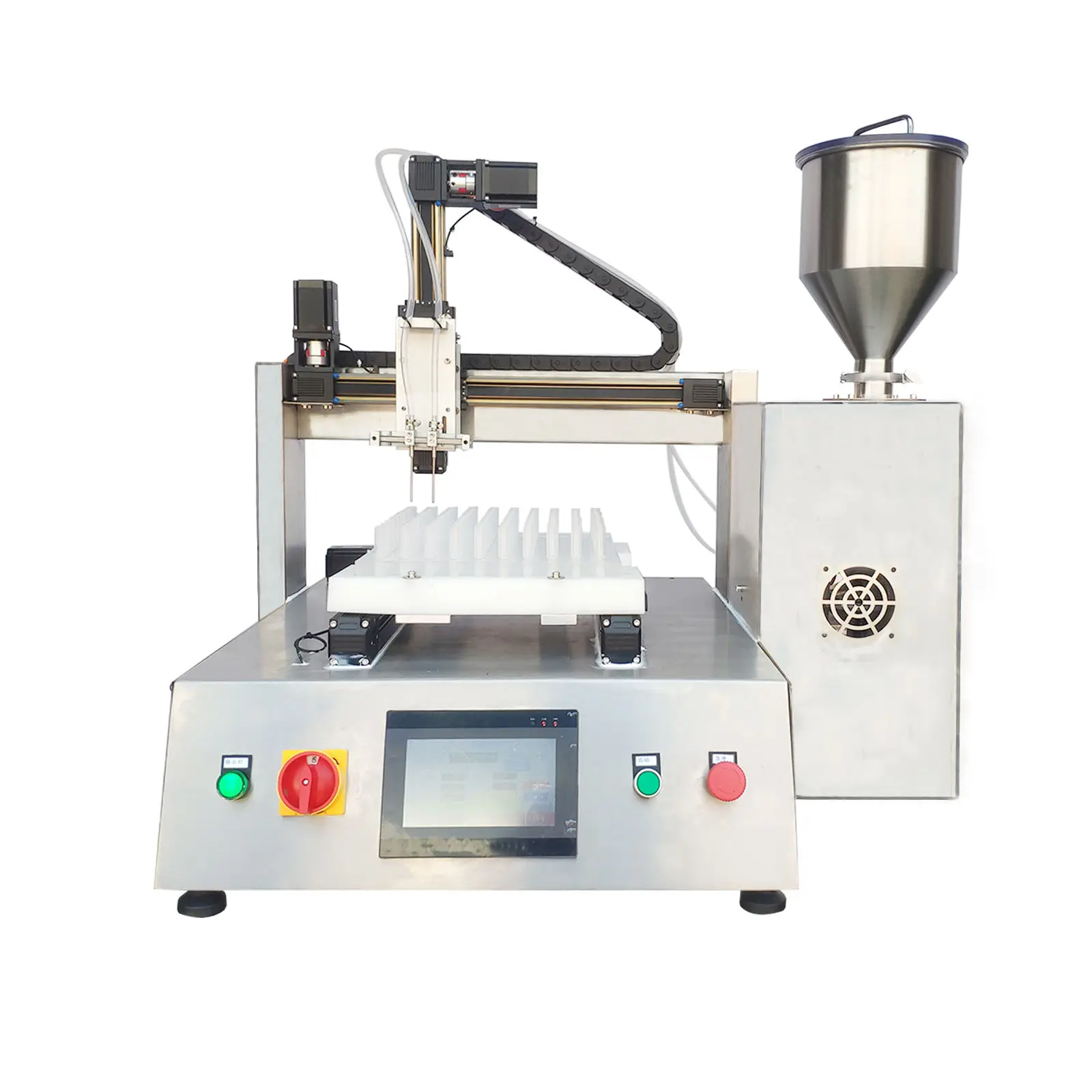 Highly Accurate Vial Liquid Powder Precise Dosing Dispensing Machine Bottle Tube Peristaltic Pump Essential Oil Filling Machine