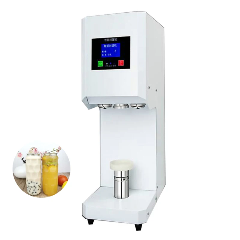 

Automatic Cans Sealing Machine Milk Tea Shop Beverage Can Sealing Machine Aluminum Beer Can Sealer Cola Sealing Machine