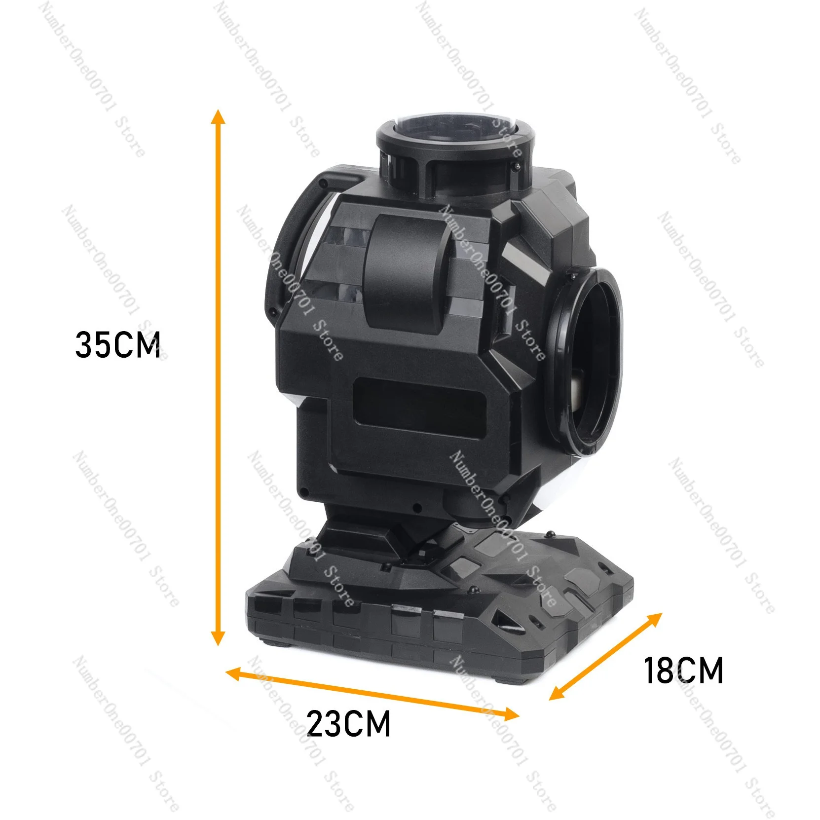 13803BH Badminton Launcher Machine with Stand, Portable Automatic Shuttlecock Feeder for Solo Training Practice