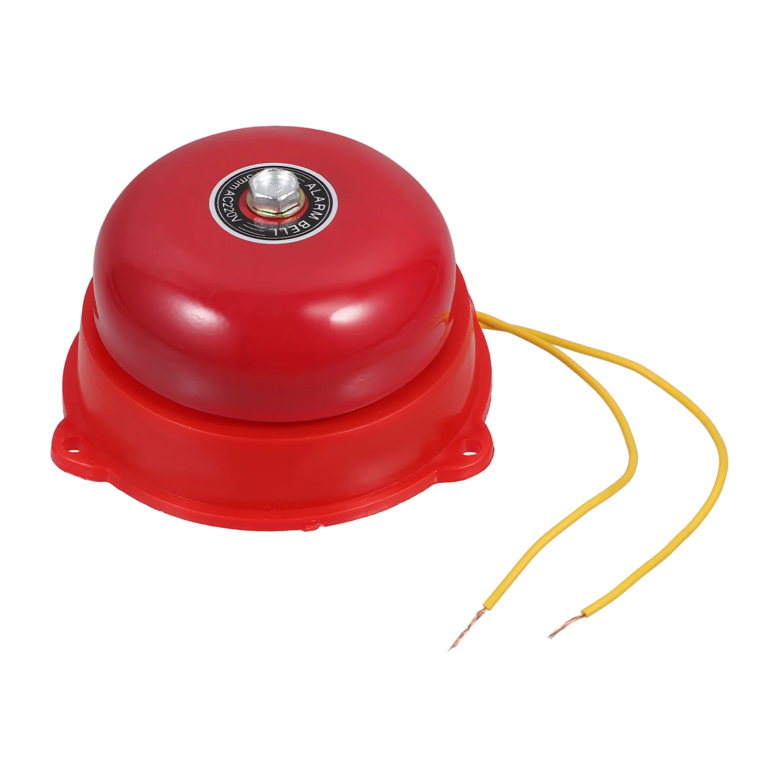 1 قطعة الأحمر 3 بوصة النار دليل جرس الكهربائية جهاز الإخلاء في حالات الطوارئ للمنزل محطة المدرسة الأمن المعادن إنذار الحريق
