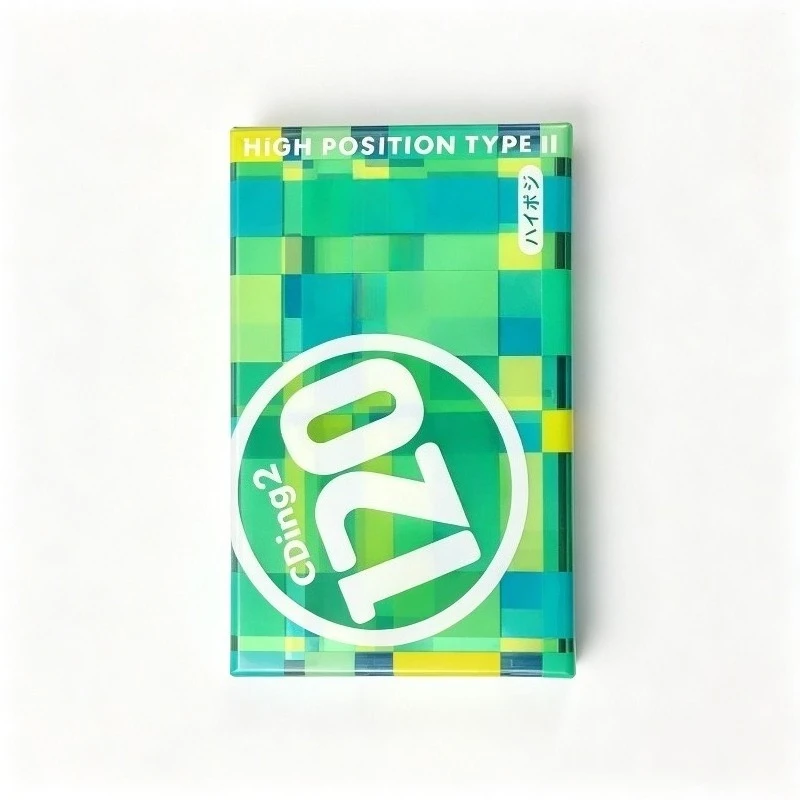 100% Original New TDK CDing2 120min Type II Blank Cassette, Three-Head High-End Duplication Ready
